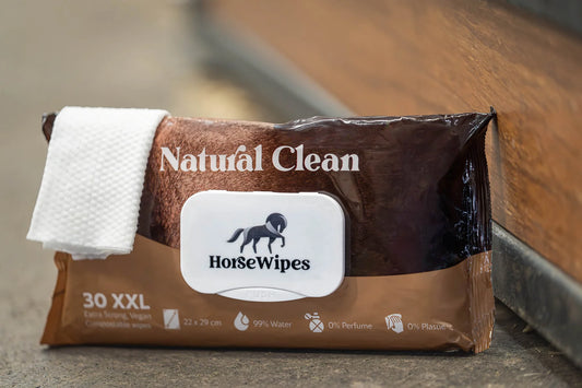 HorseWipes Natural Clean 30 XXL wipes