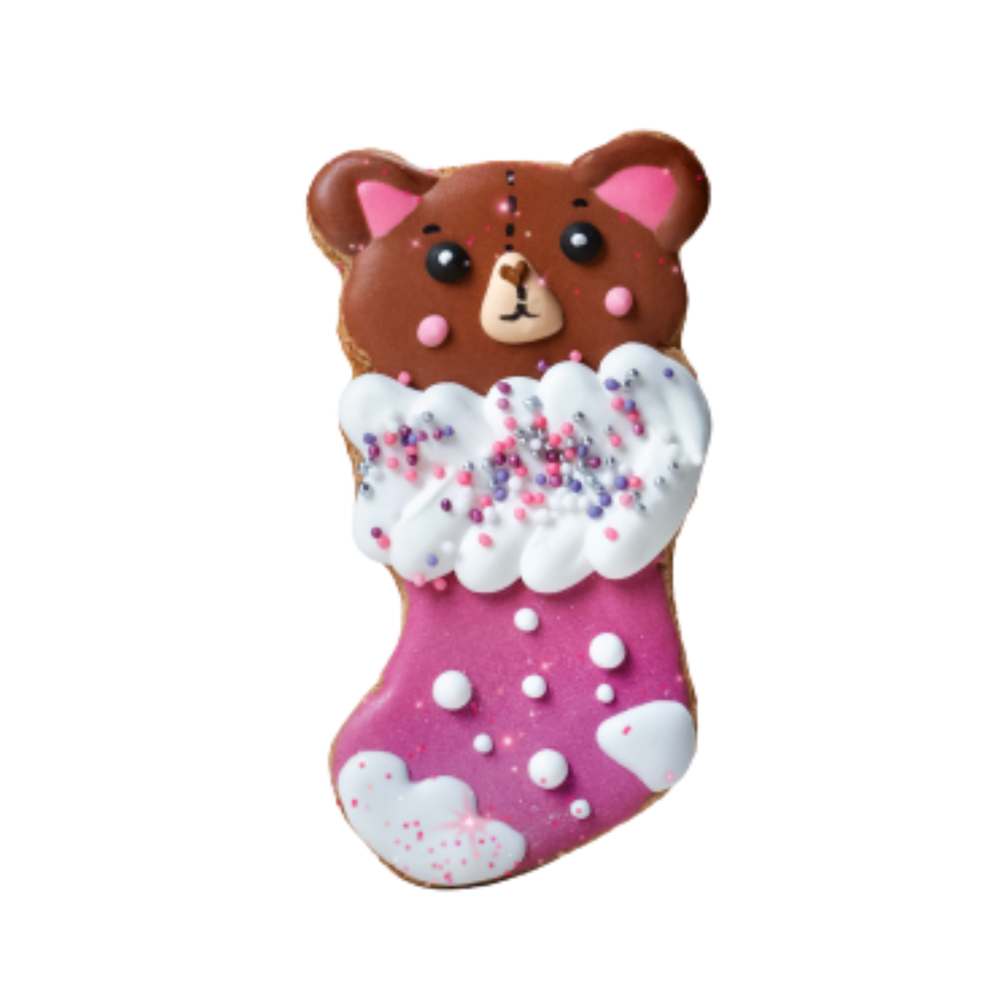 Candy Horse Christmas 2025 Cookie Teddy Bear