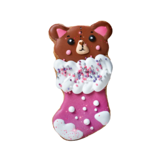 Candy Horse Christmas 2025 Cookie Teddy Bear
