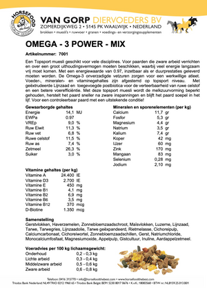 Horsefood Omega 3 Power-Mix