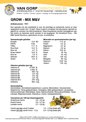 Horsefood Grow-Mix (Merrie & Veulen)