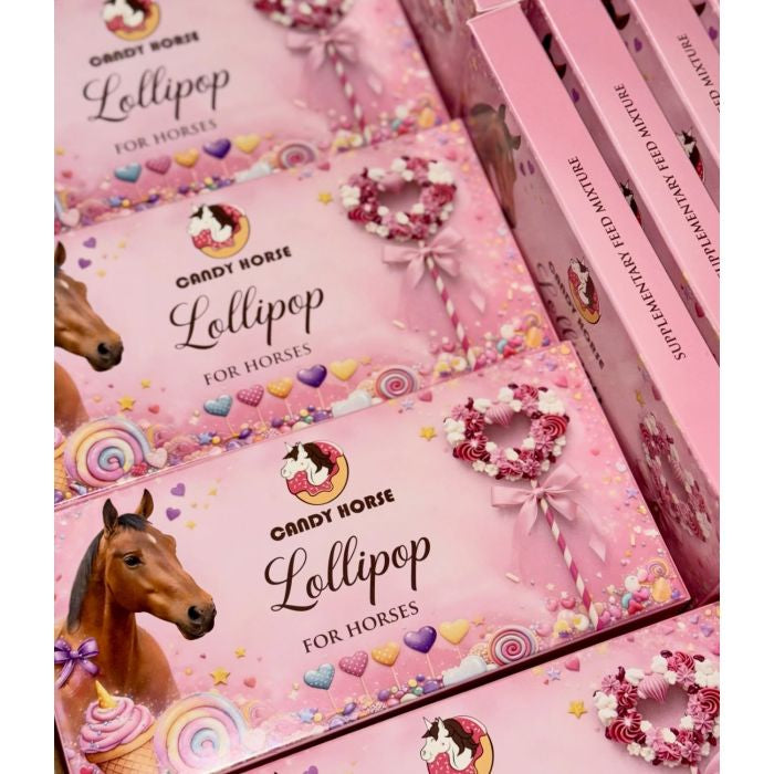 Candy Horse Valentine Lolly