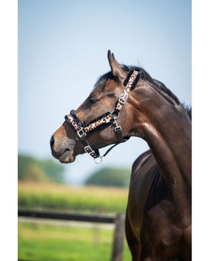 HB Halster Leopard Fur