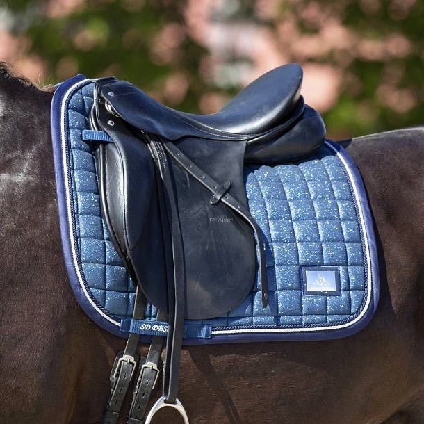 SD® HOLLYWOOD GLAMOROUS Zadeldek (Blueberry Twinkles)