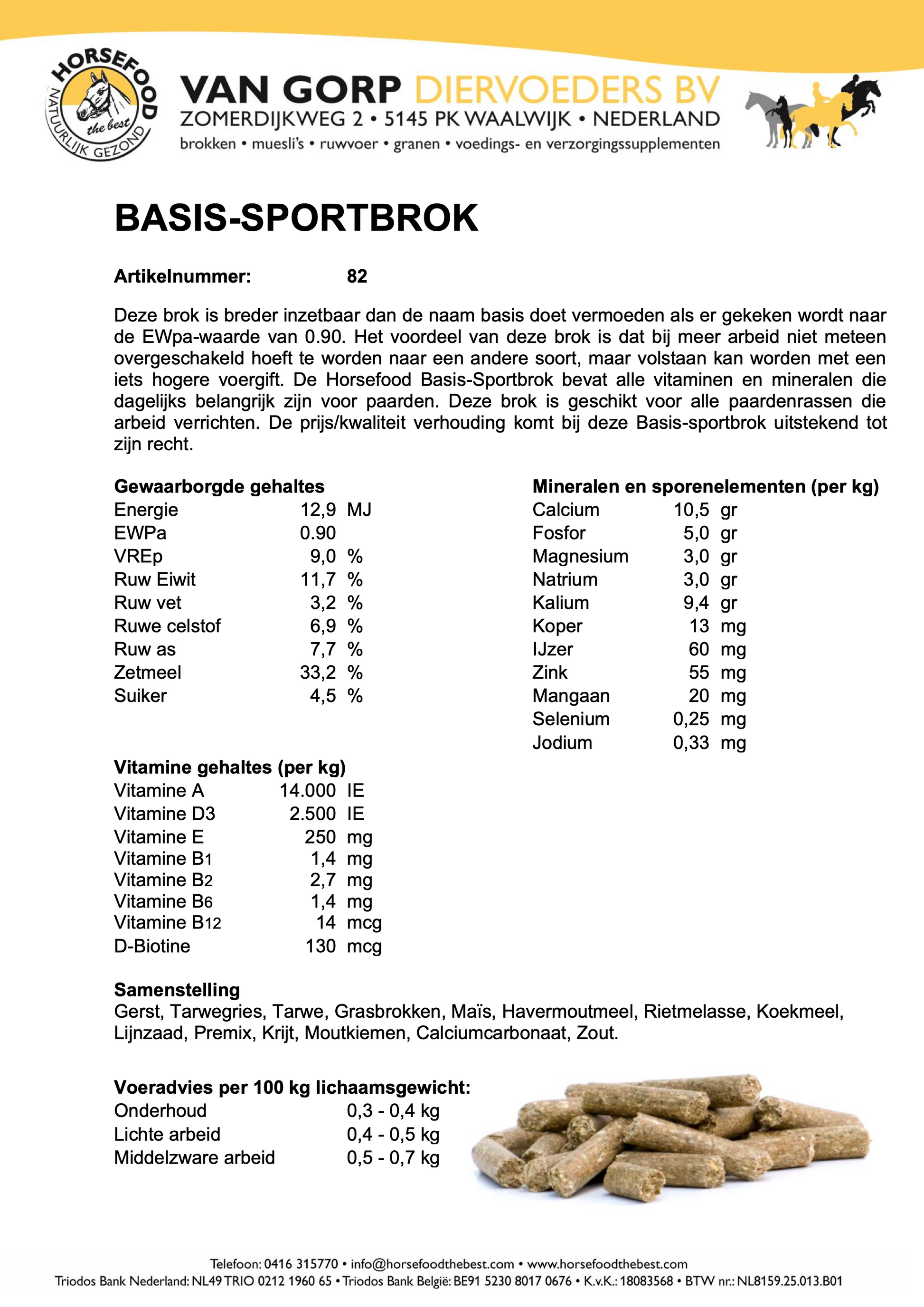 Horsefood Basis-Sportbrok (Big-Box)