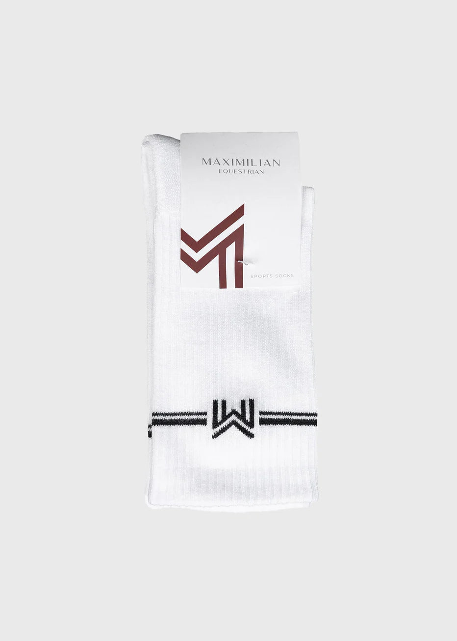 Maximilian Rise Sportsokken (Wit)