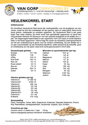 Horsefood Veulenkorrel Start
