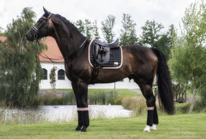 Equito Zadeldek - Black Peach