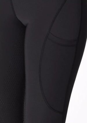 Maximilian Lift Rijleggings - Zwart