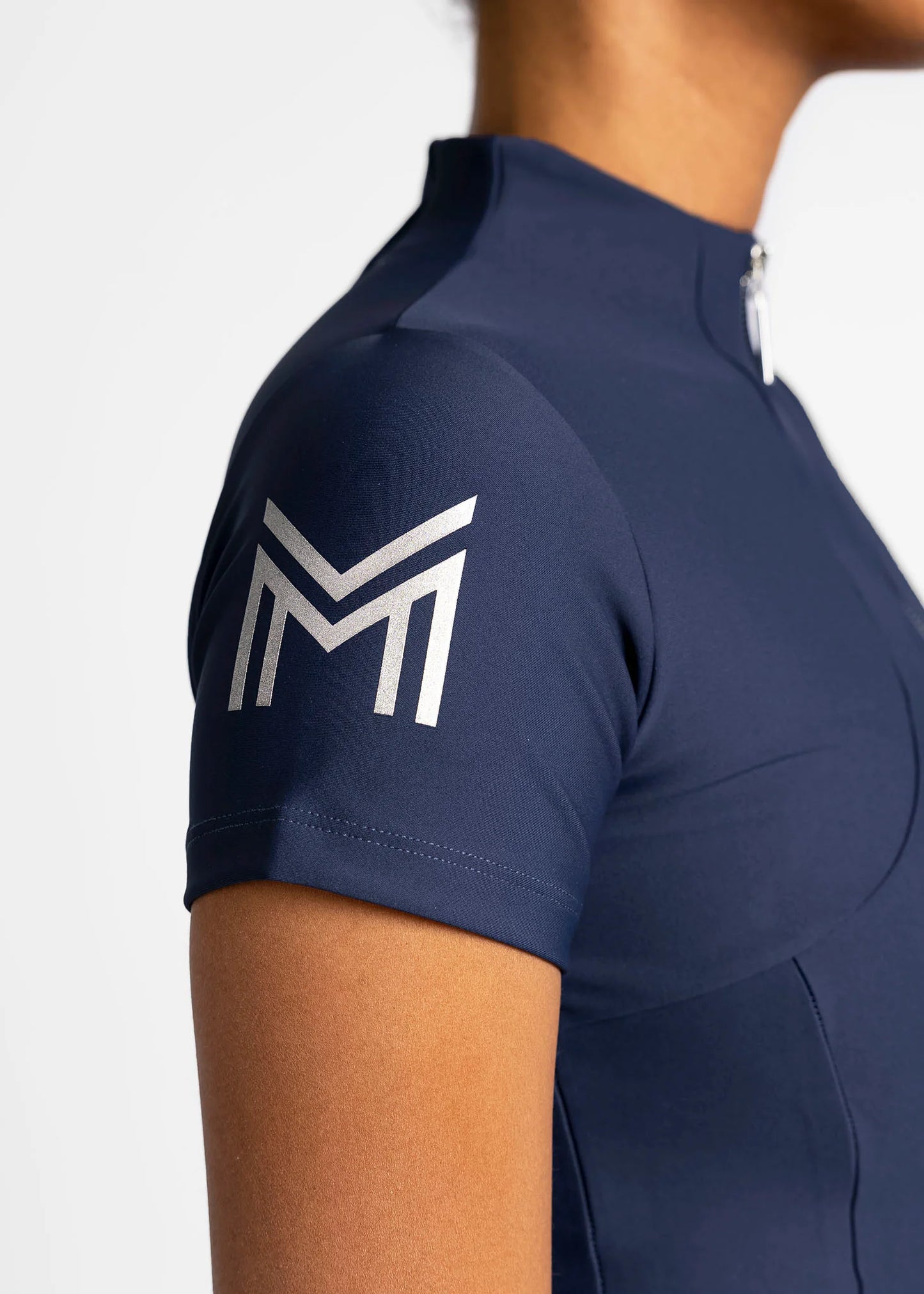 Maximilian Short Sleeve Base Layer - Navy - Horse Musthaves