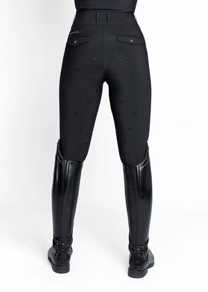 Maximilian Pro Rijleggings (Zwart)