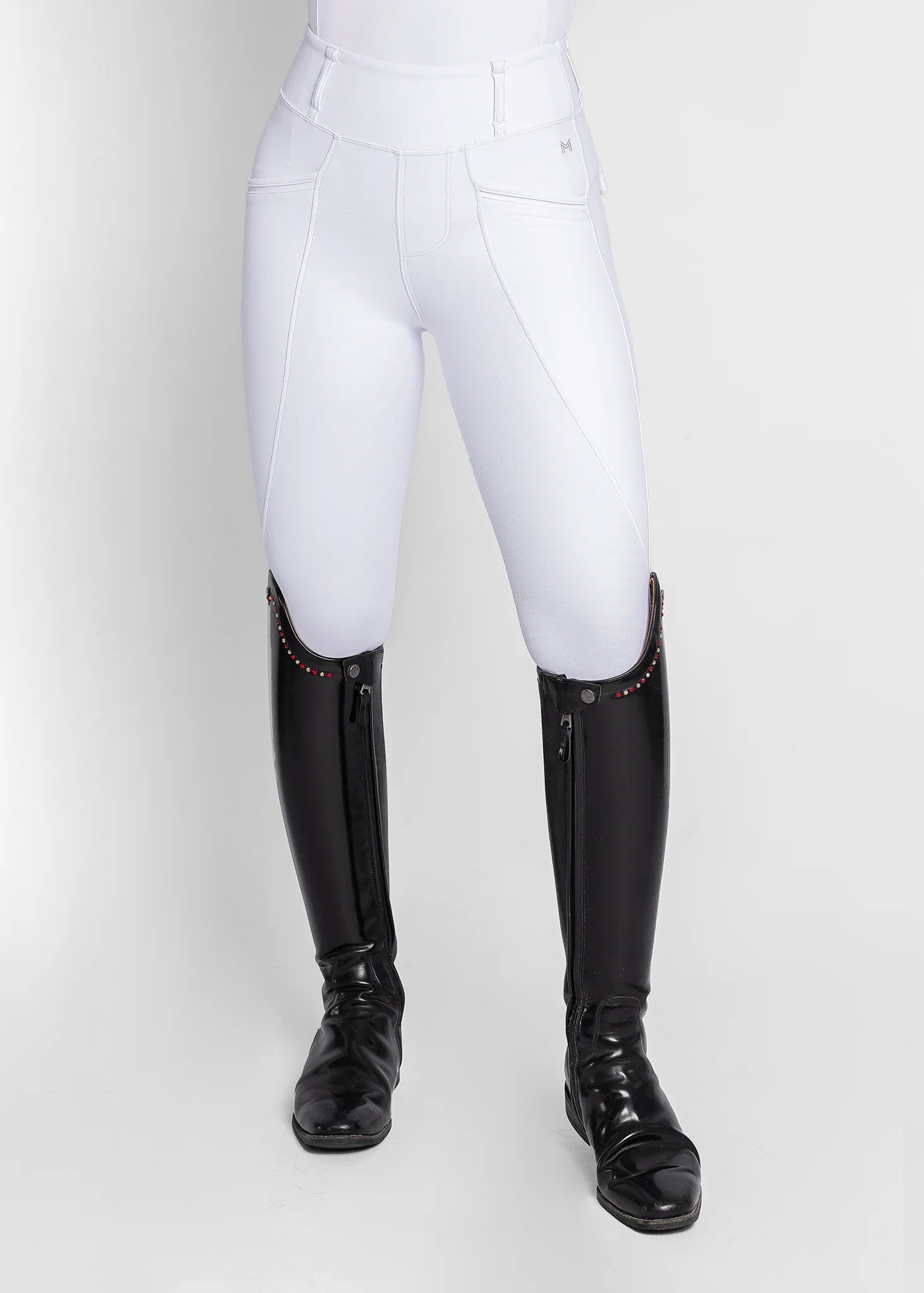 Maximilian Pro Rijleggings (White)