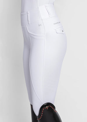 Maximilian Pro Rijleggings (White)
