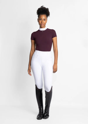 Maximilian Wedstrijdshirt Air korte mouwen - Mulberry