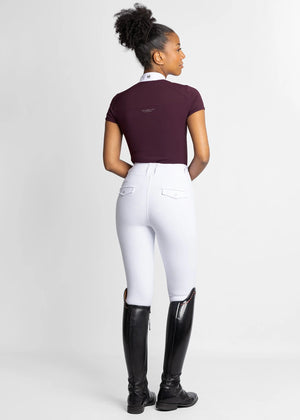 Maximilian Wedstrijdshirt Air korte mouwen - Mulberry