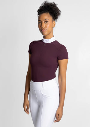 Maximilian Wedstrijdshirt Air korte mouwen - Mulberry