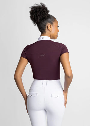 Maximilian Wedstrijdshirt Air korte mouwen - Mulberry