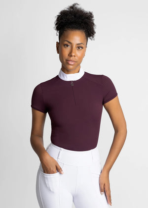 Maximilian Wedstrijdshirt Air korte mouwen - Mulberry