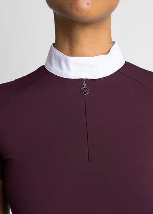 Maximilian Wedstrijdshirt Air korte mouwen - Mulberry