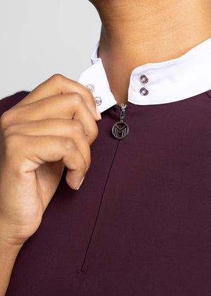 Maximilian Wedstrijdshirt Air korte mouwen - Mulberry