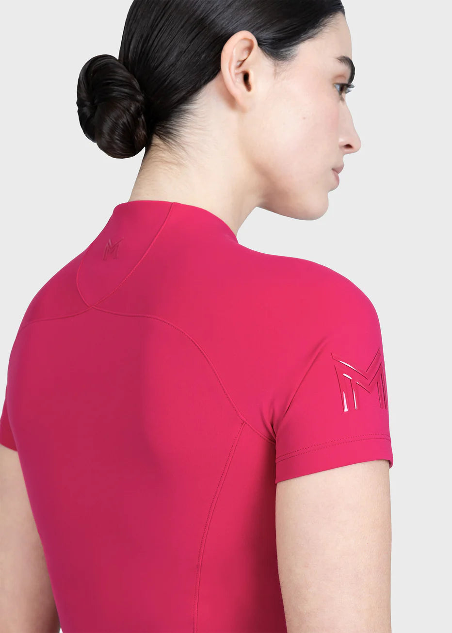 Maximilian Origin Short Sleeve Base Layer (Cranberry)
