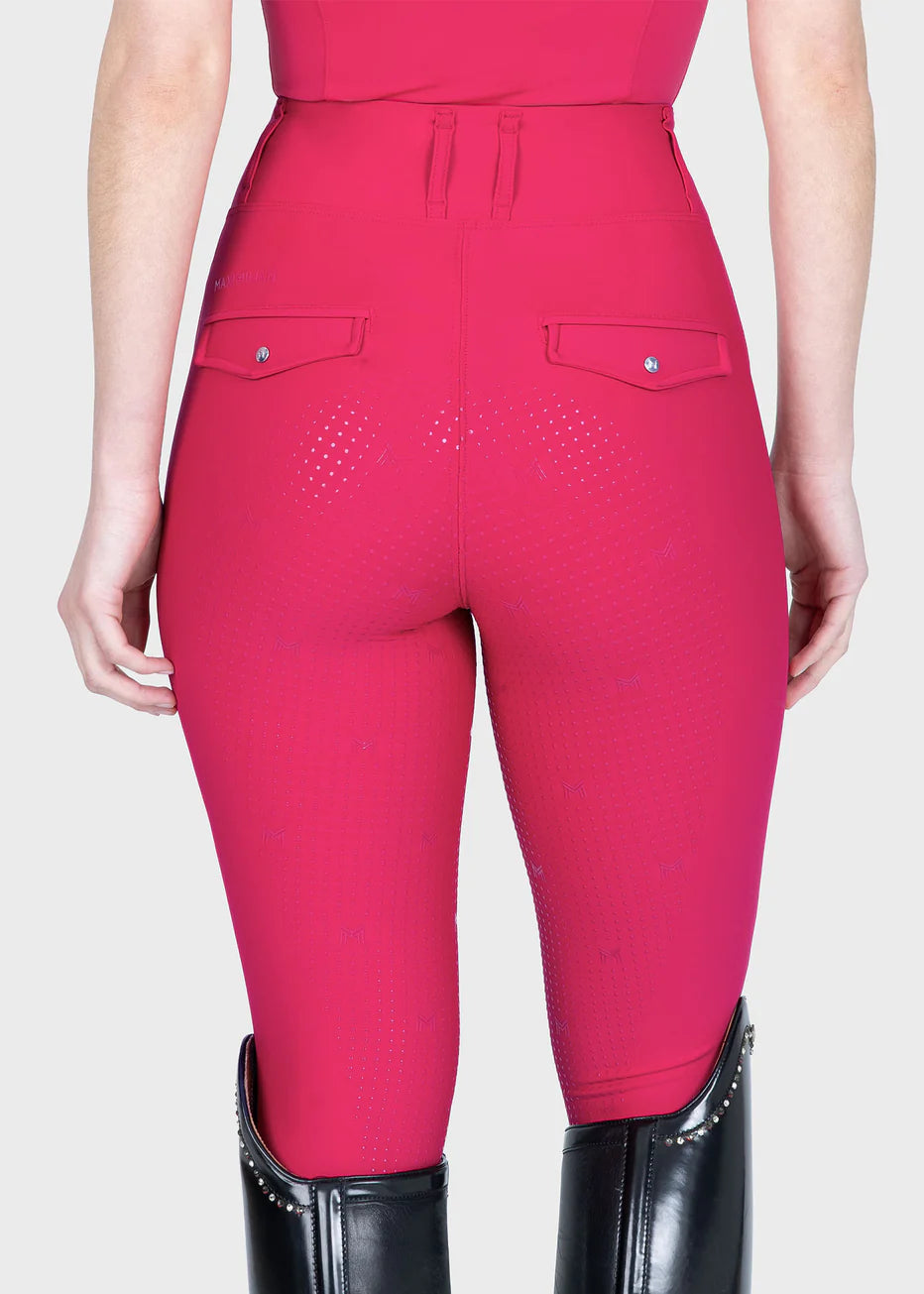 Maximilian Pro Rijleggings (Cranberry)