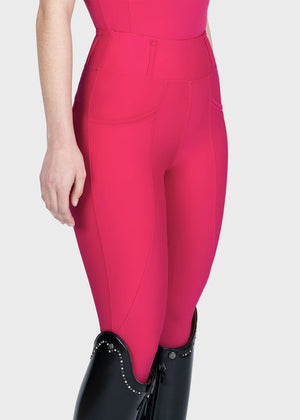 Maximilian Pro Rijleggings (Cranberry)