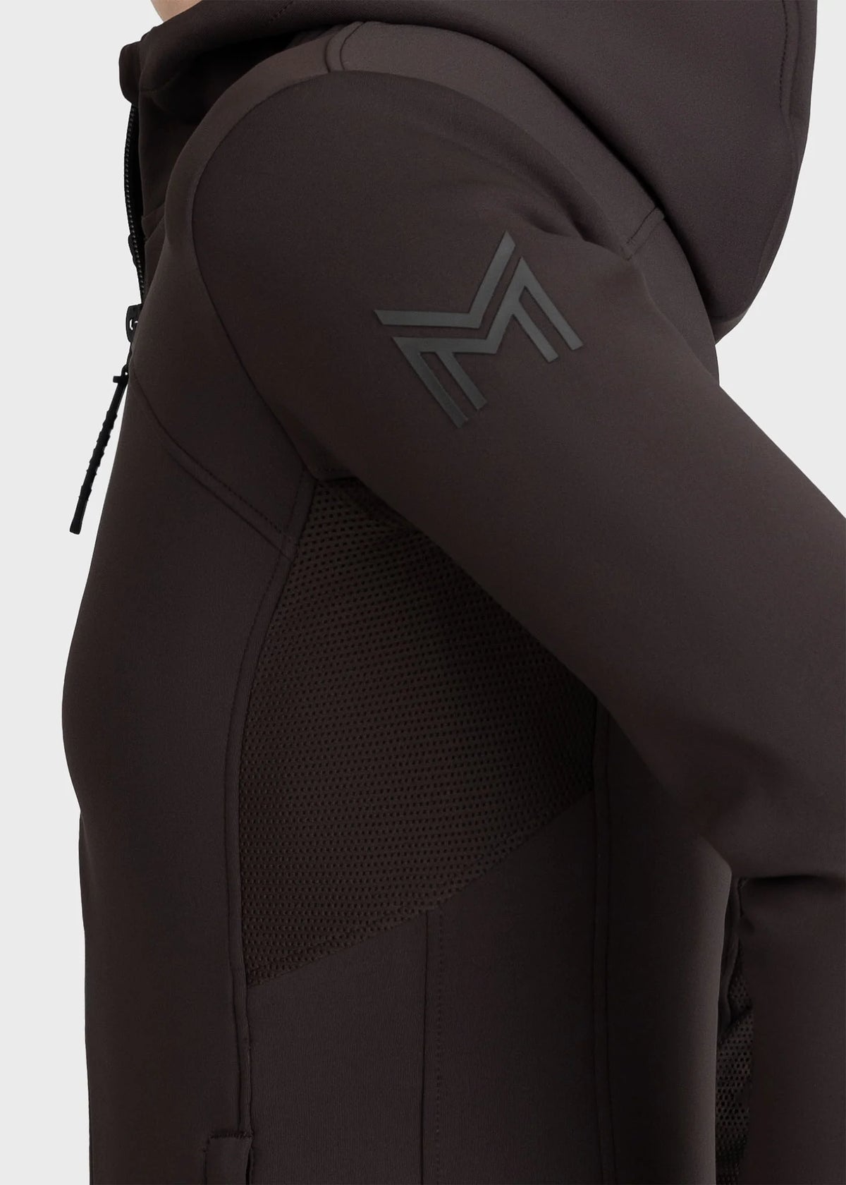 Maximilian Wolt Zip Hoodie (Espresso)