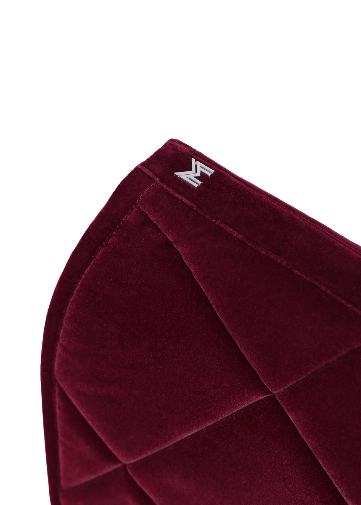 Maximilian Velvet Dressuur Zadeldek (Ruby)