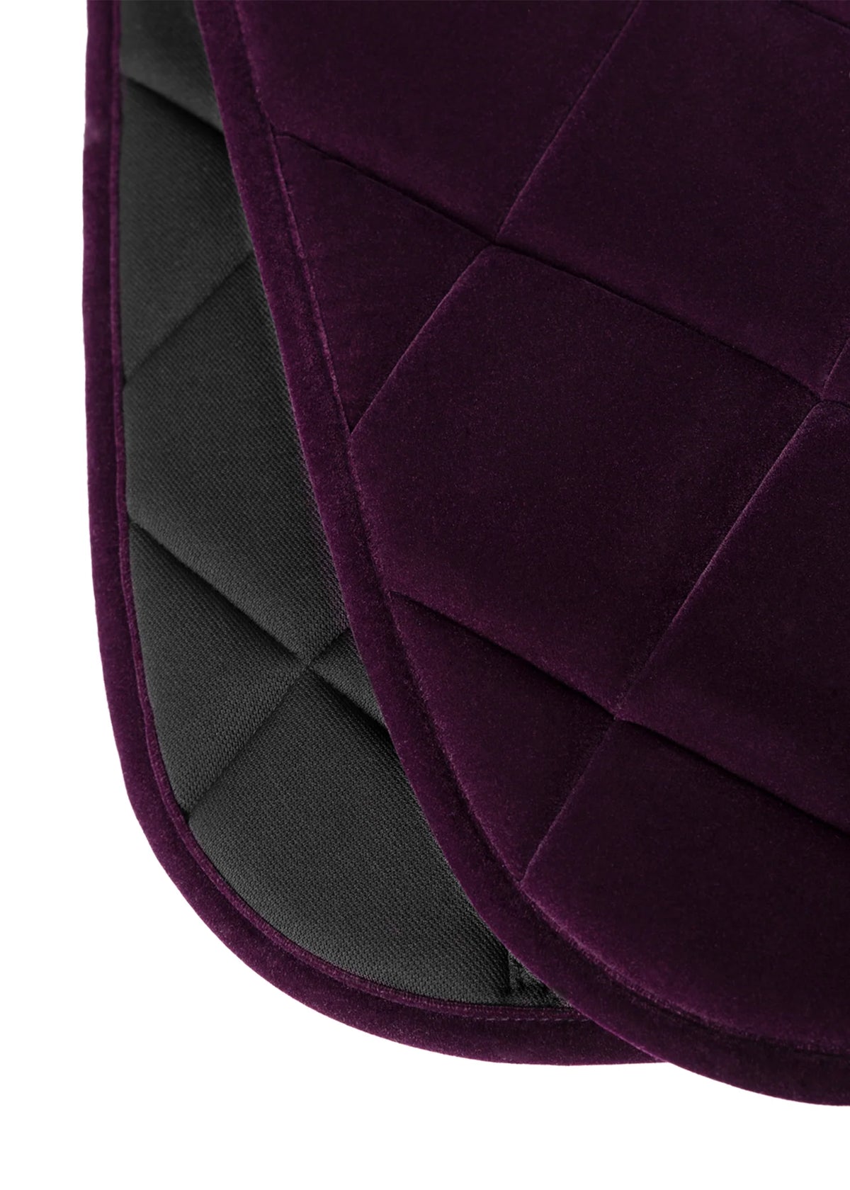 Maximilian Velvet Dressuur Zadeldek (Amethyst)