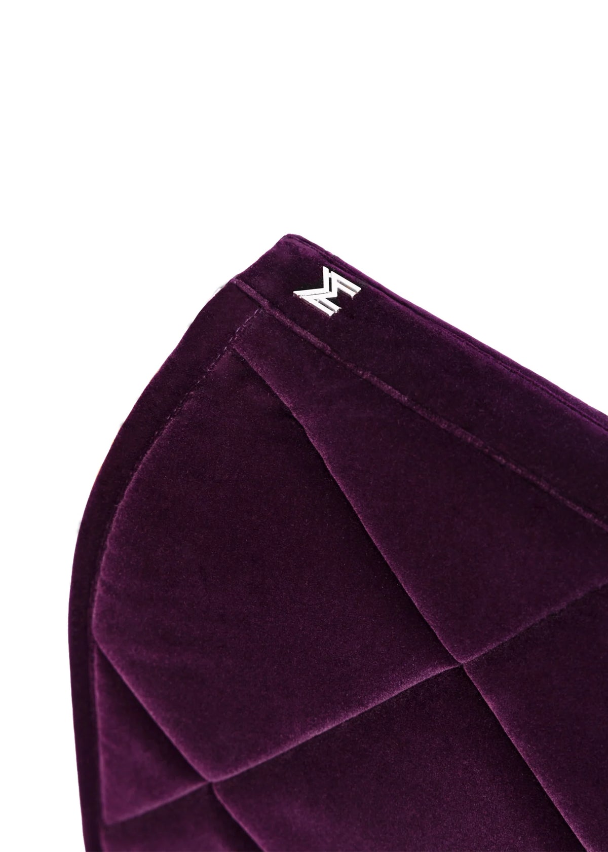 Maximilian Velvet Dressuur Zadeldek (Amethyst)