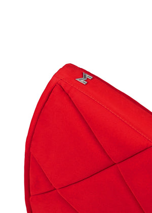 Maximilian Velvet Dressuur Zadeldek (Crimson)
