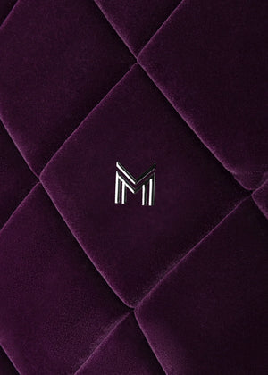 Maximilian Velvet Dressuur Zadeldek (Amethyst)