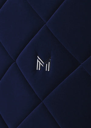 Maximilian Velvet Dressuur Zadeldek (Sapphire)
