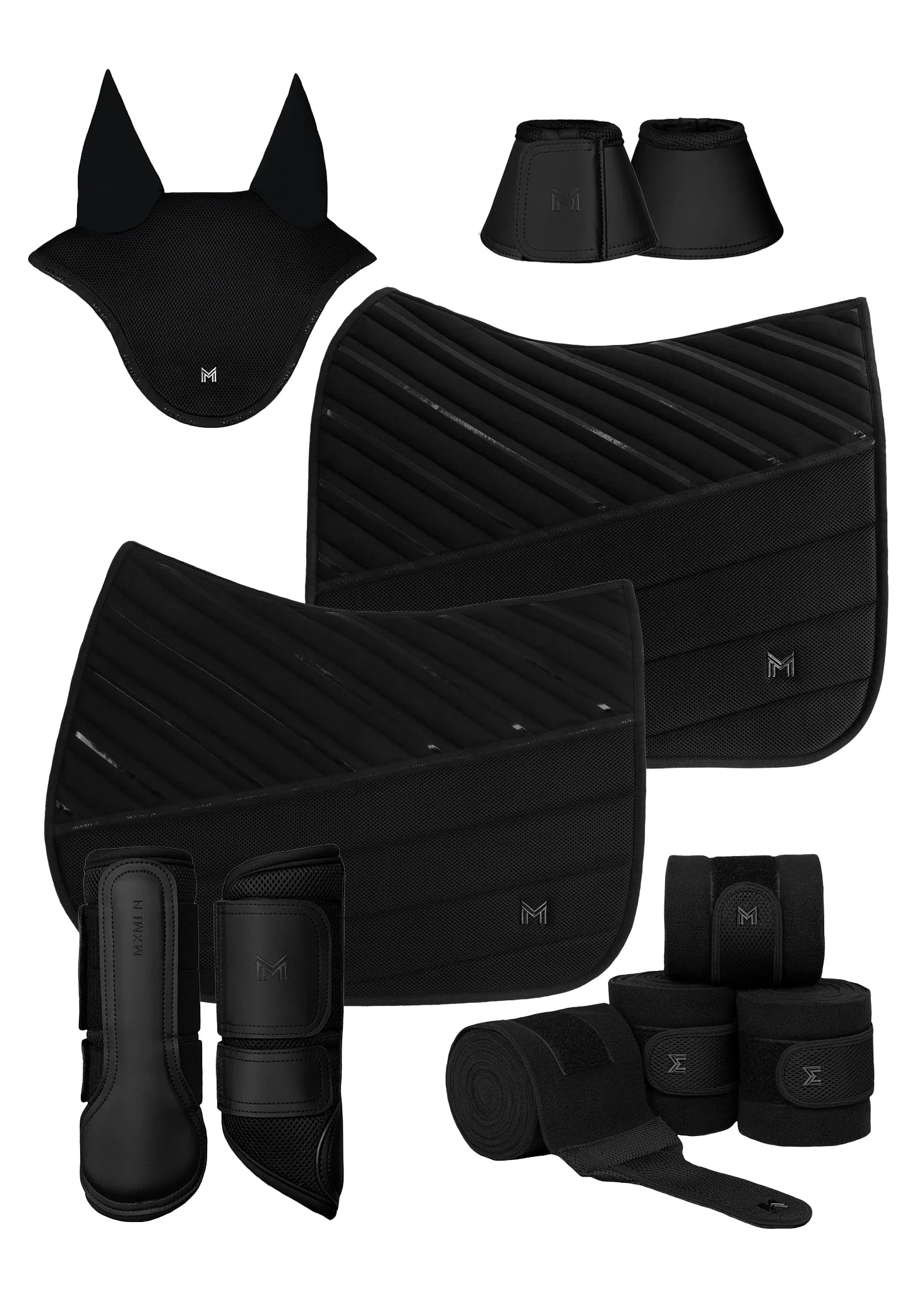 Maximilian Ego Dressuur Zadeldek (Zwart)