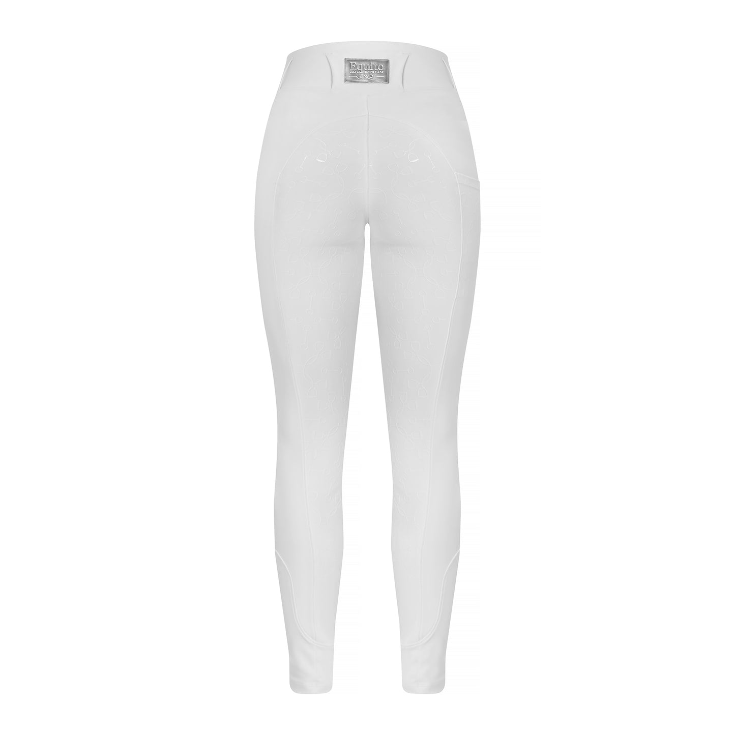 Equito Leggings - White Silver