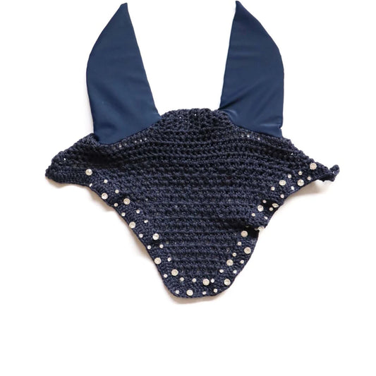 HB Oornetje met Swarovski - Navy