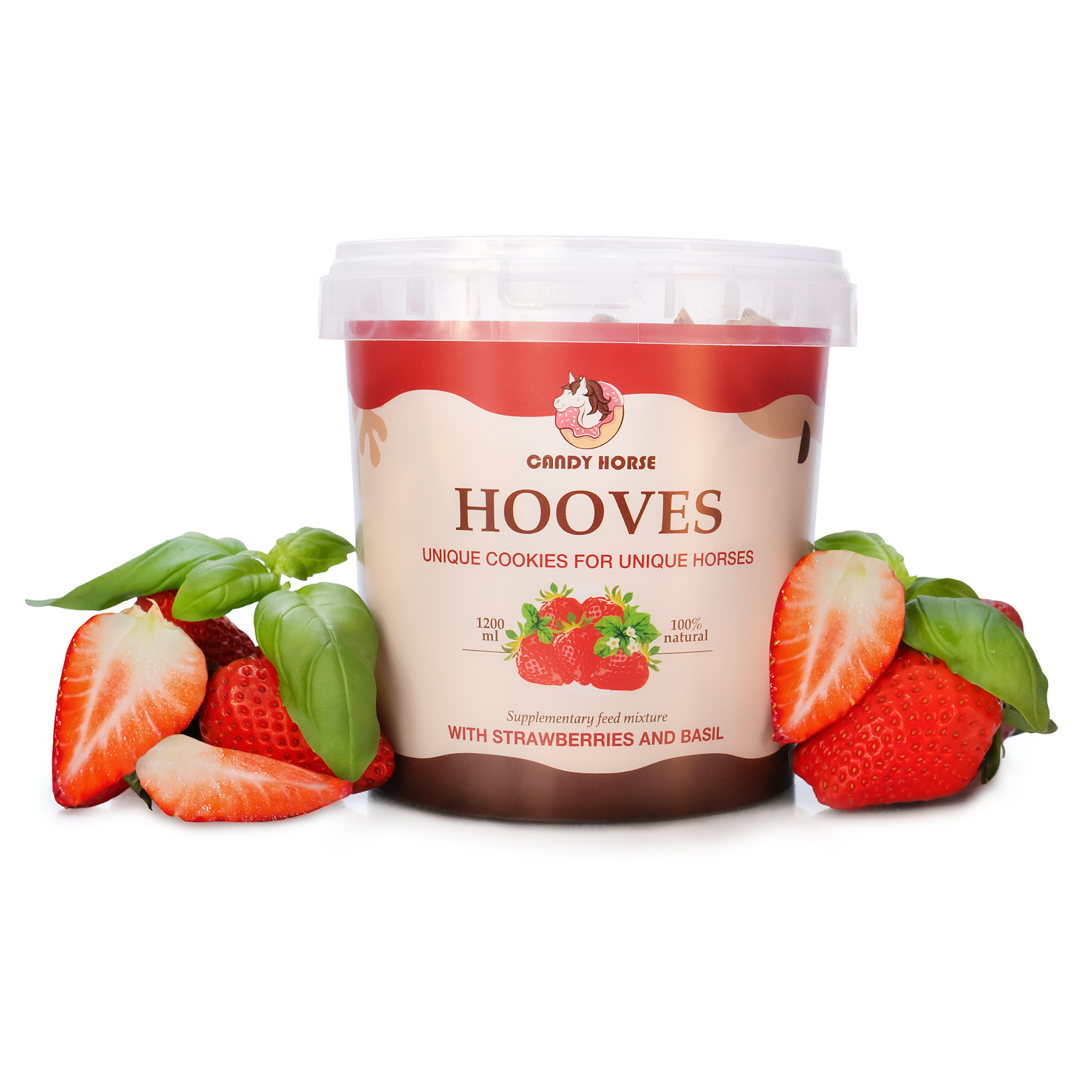 Candy Horse Hooves Aardbei & Basilicum