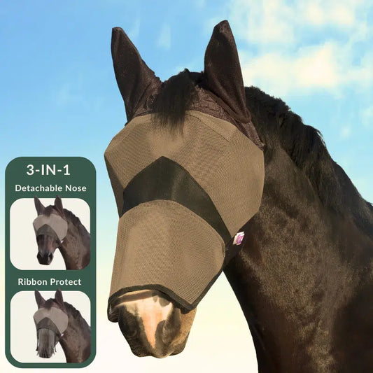 KM 3-in-1 Combat Vliegenmasker