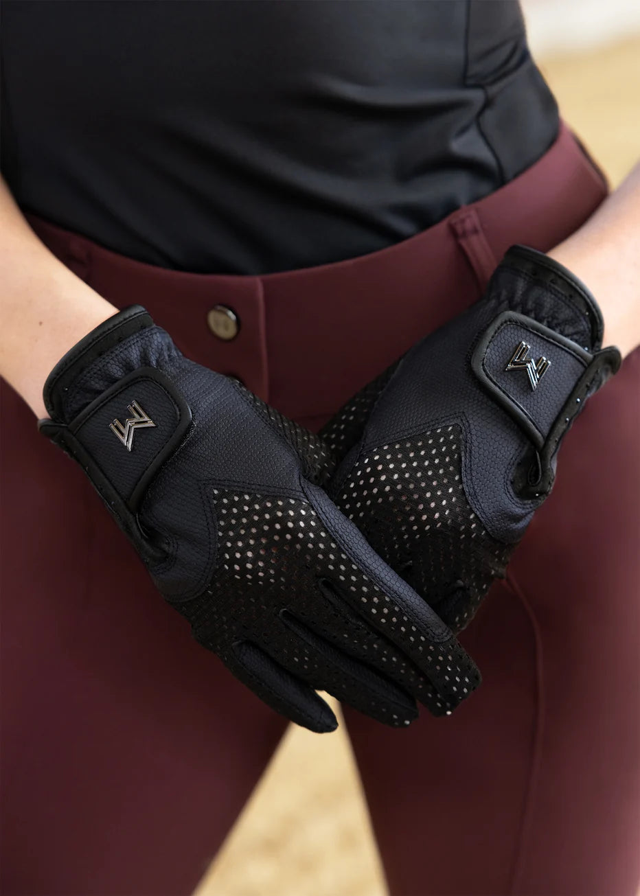 Maximilian Ava Handschoenen (Zwart/Navy)
