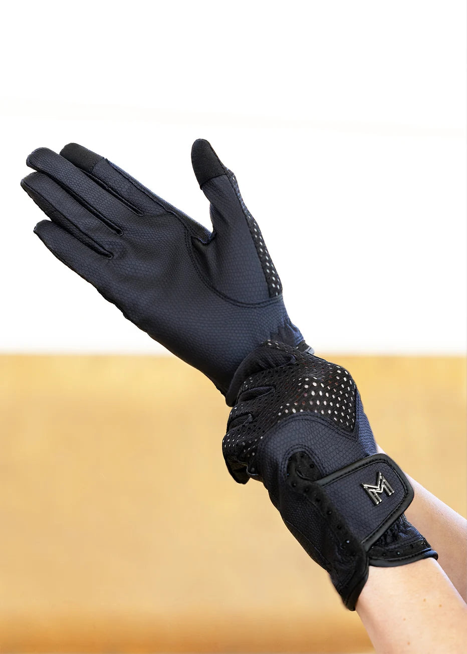 Maximilian Ava Handschoenen (Zwart/Navy)