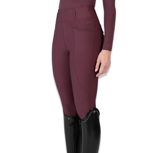 Maximilian Pro Rijleggings (Rosewood)