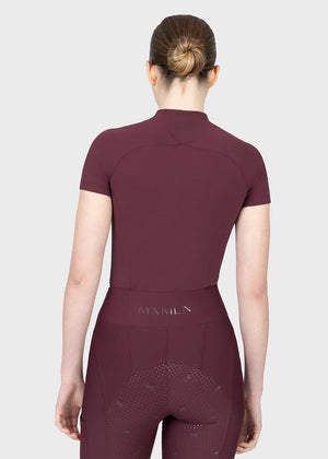 Maximilian Origin Short Sleeve Base Layer (Rosewood)