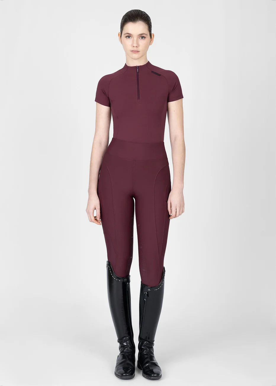 Maximilian Origin Short Sleeve Base Layer (Rosewood)