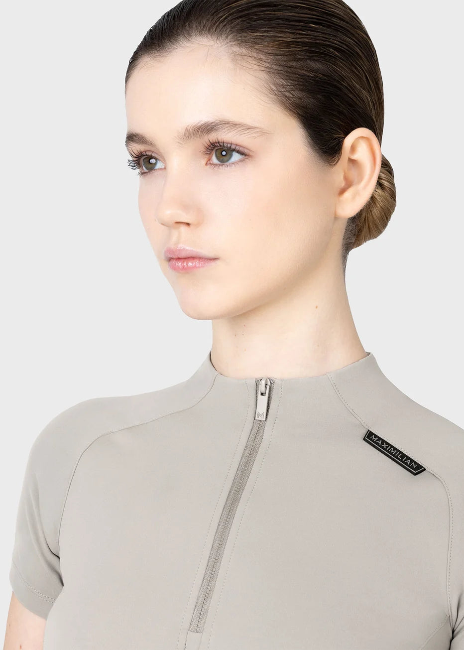 Maximilian Origin Short Sleeve Base Layer (Soft Taupé)