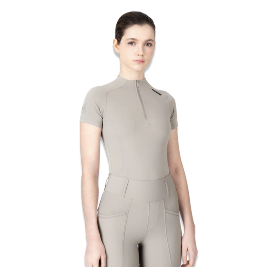 Maximilian Origin Short Sleeve Base Layer (Soft Taupé)