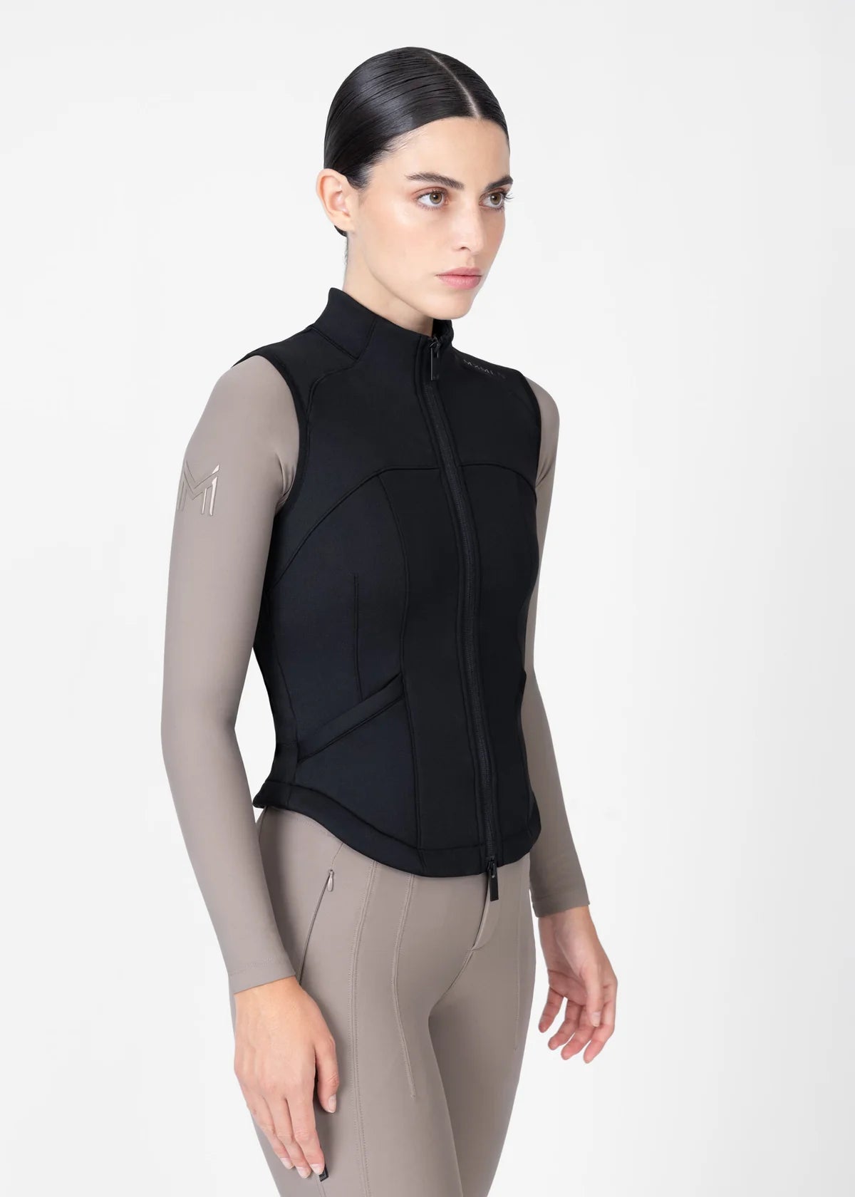 Maximilian Fit Technical Vest (Zwart)