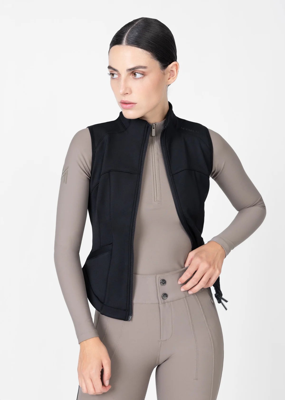Maximilian Fit Technical Vest (Zwart)