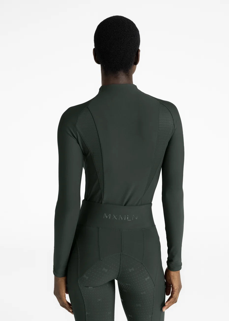 Maximilian Frame Long Sleeve Base Layer (Hunter Green)