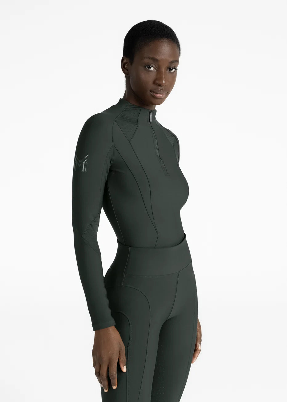 Maximilian Frame Long Sleeve Base Layer (Hunter Green)